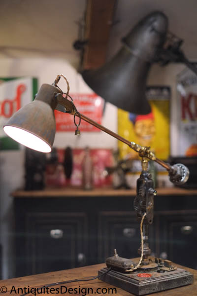 lampe creation steamlum marc Boyer 